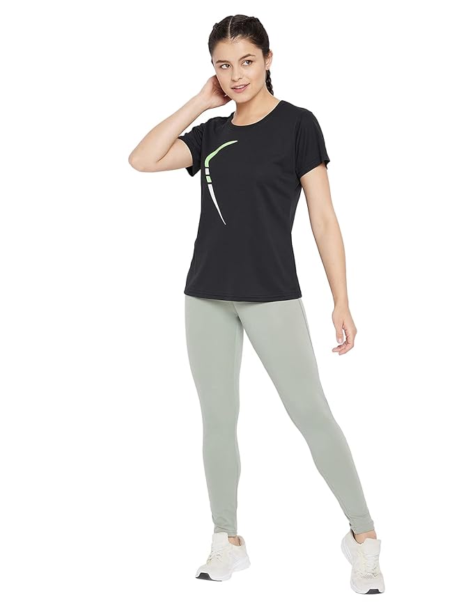 Clovia Women's Slim Fit T-Shirt