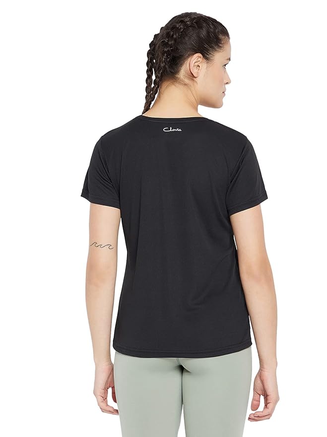 Clovia Women's Slim Fit T-Shirt